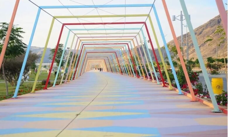 ممشى-الورود-بنجران.-وجهة-حضرية-تجذب-السكان-والزوار