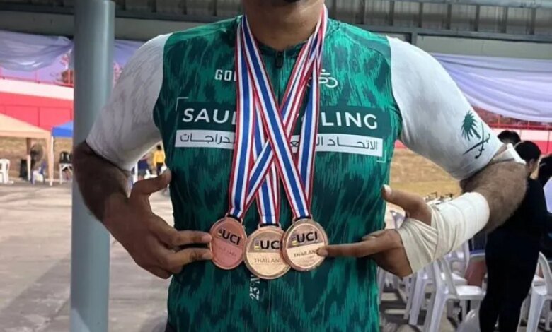 لاعب-نادي-ذوي-الإعاقة-بالأحساء-عباس-الهاشم-يحقق-ثلاث-ميداليات-آسيوية-في-تايلاند