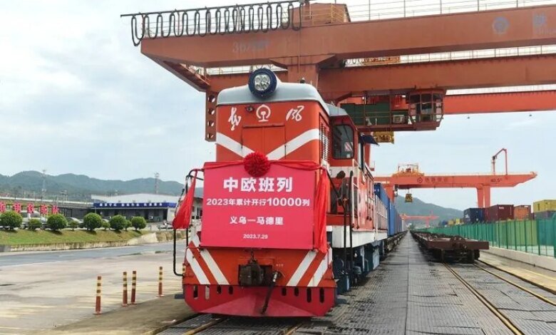 الصين-تسجل-نموًا-مطردًا-لشحن-البضائع-عبر-السكك-الحديدية