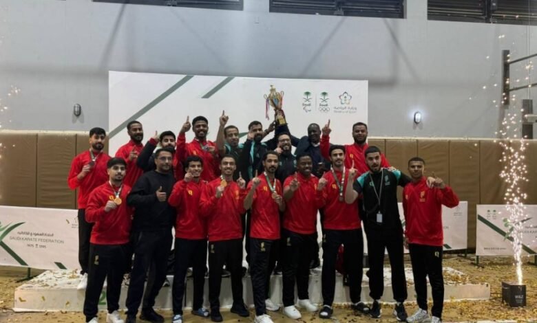 القادسية-بطل-الدوري-الممتاز-للكاراتيه