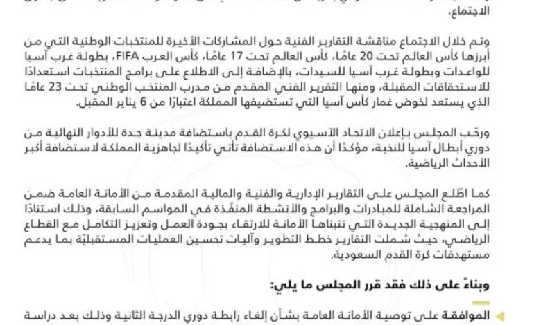 إلغاء-رابطة-دوري-الدرجة-الثانية-والسماح-للغير-سعوديين-تحت-21-عاماً-مشاركة-أنديتهم