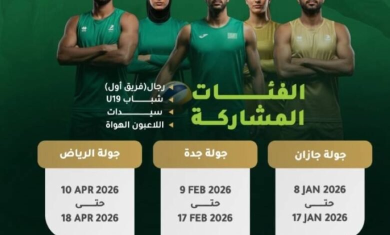 انطلاق-بطولة-المملكة-للأندية-السعودية-للكرة-الشاطئية-بثلاث-محطات