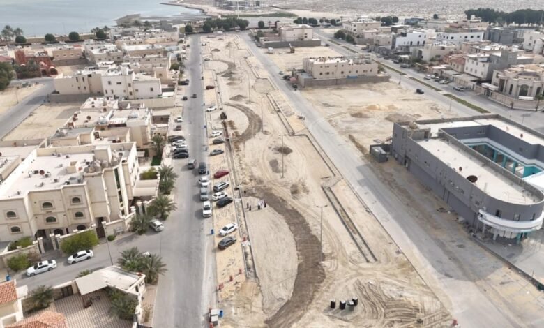 إنجاز-99%-بشارع-الناصرة-و85%-بـ-“الملك-عبدالعزيز”-في-القطيف