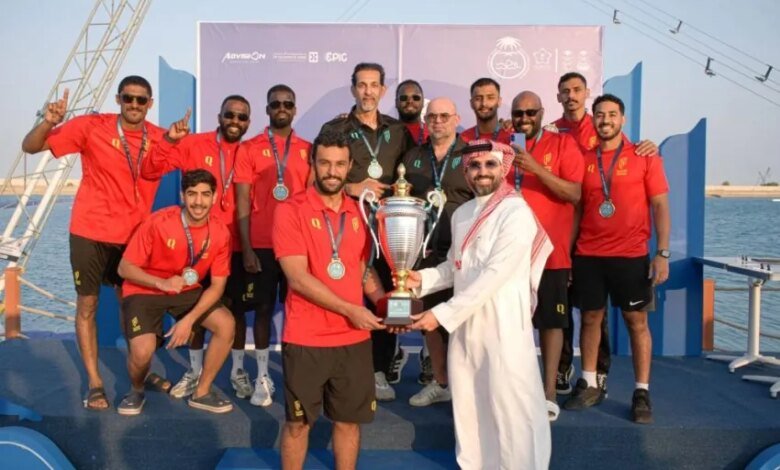 القادسية-يتوج-بـكرة-الماء-الشاطئية-للمرة-الثالثة