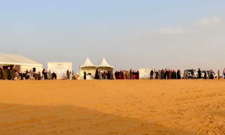 اختتام-مهرجان-القصيم-للصقور-بمحافظة-الأسياح-وسط-فعاليات-متنوعة