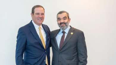 وزير-الاتصالات-يجتمع-برئيسي-مايكروسوفت-وسيسكو-وعدد-من-قادة-الشركات-العالمية