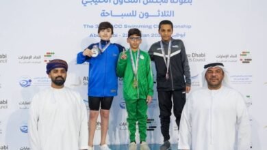 مهدي-مبارك-ينتزع-الميدالية-الذهبية-في-سباحة-الخليج