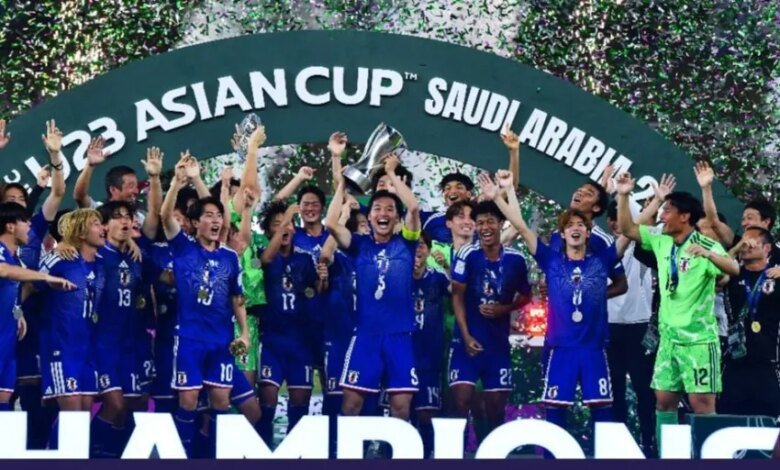 تتويج-اليابان-بكأس-آسيا-تحت-23-سنة