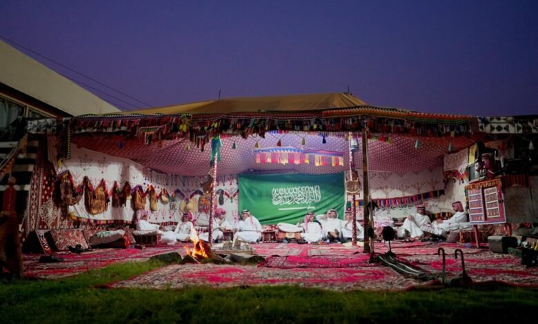 مخيمات-الباحة.-وجهة-شتوية-للتجمعات-العائلية-والفعاليات-الاجتماعية