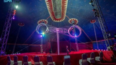 يستهدف-مختلف-الأعمار.-السيرك-العالمي-يجذب-زوار-رالي-حائل