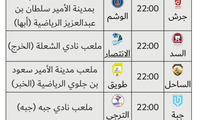 4-جولات-تلعب-العاشرة-ليلاً-من-دوري-الدرجة-الثانية-خلال-شهر-رمضان