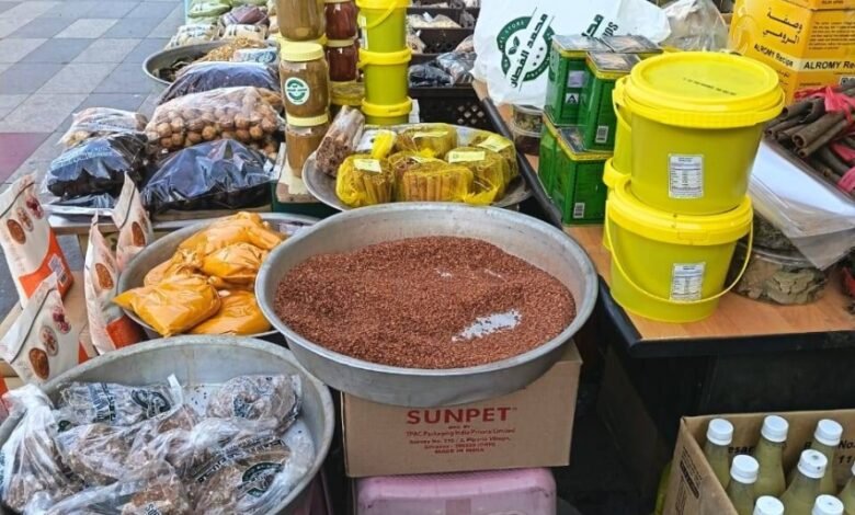 سوق-القيصرية-بالأحساء-مقصد-المتسوقين-للسفرة-الرمضانية