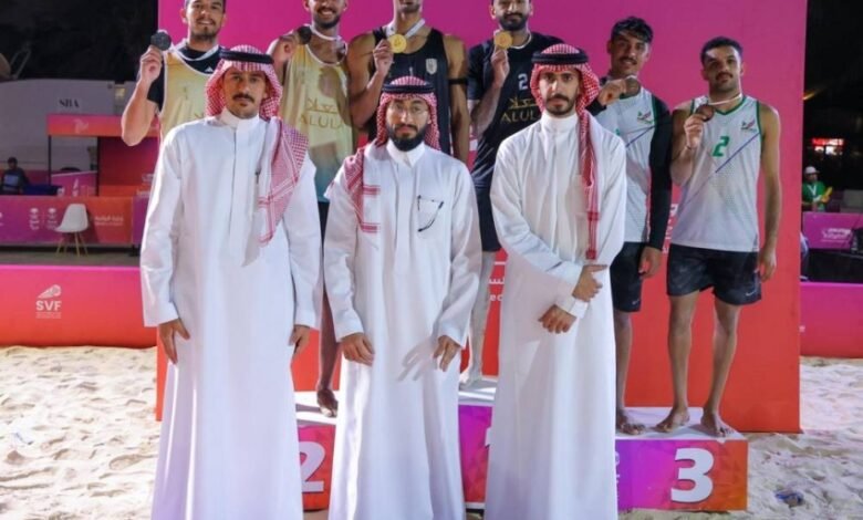 المقبل-يتوج-العلا-ببطولة-الطائرة-الشاطئية-في-جدة