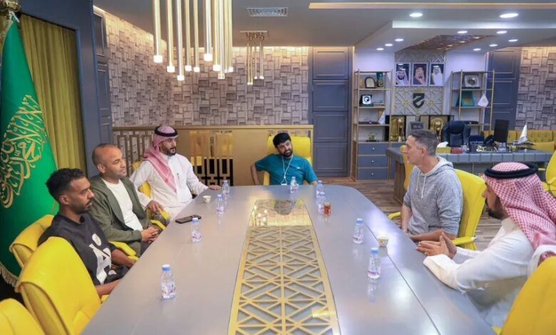 الجهاز-الفني-للأخضر-يواصل-زياراته-الميدانية-لأندية-الفيحاء-والحزم-والخلود