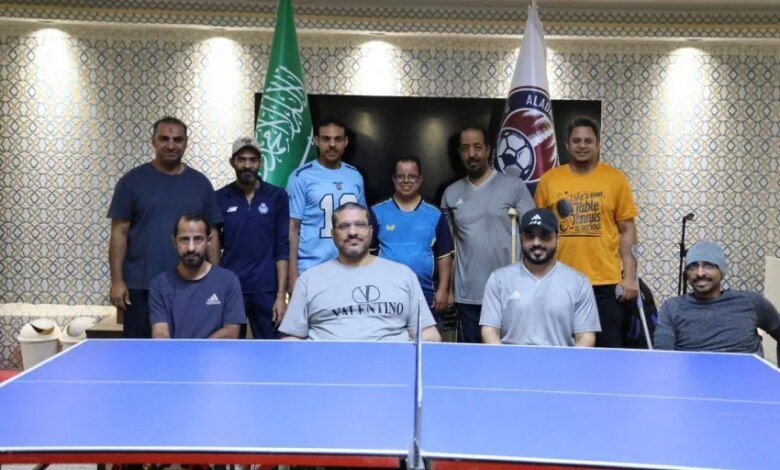 مركز-التأهيل-الشامل-بالأحساء-يتألق-في-بطولة-تنس-الطاولة-لذوي-الإعاقة-بنادي-العدالة