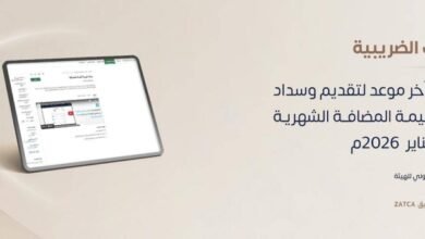 زاتكا-تدعو-المنشآت-إلى-تقديم-إقرارات-ضريبة-القيمة-المضافة-عن-شهر-يناير-الماضي