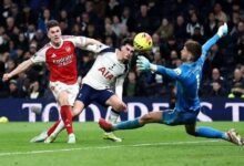 الممتاز-الإنجليزي:-آرسنال-يفوز-على-توتنهام-بنتيجة-(4-–-1)