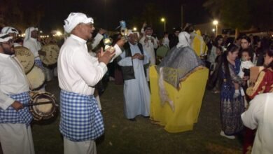 أهازيج-وأزياء-شعبية.-شاهد-كيف-أحيا-أطفال-الظهران-ليالي-القرقيعان