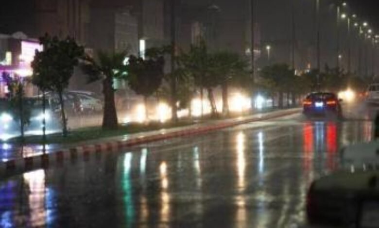 طقس-الشرقية.-أمطار-غزيرة-على-حفر-الباطن-حتى-3-صباحًا