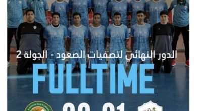 ناشئي-القارة-يخسرون-لقاء-الروضة-في-الجولة-الثانية-من-الدور-النهائي-للصعود