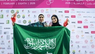 ألعاب-القوى-تحصد-ميداليتين-ضمن-منافسات-دورة-الألعاب-للأندية-العربية-للسيدات