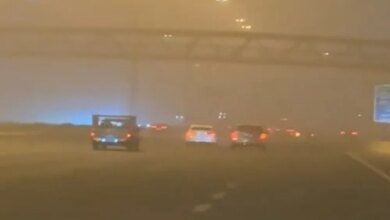 عاجل-|-لمدة-11-ساعة.-أتربة-ورياح-وتدني-في-الرؤية-على-أجزاء-من-الشرقية