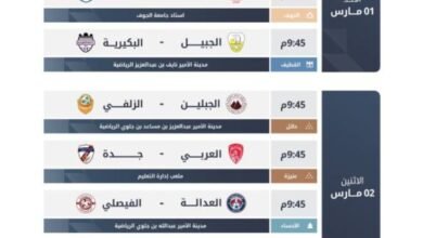 دوري-يلو:-قمة-بين-العُلا-والعروبة-في-الجولة-(25)