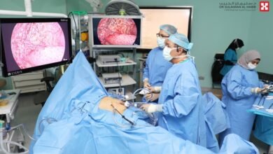 جراحة-تصحيحية-لعملية-سمنة-غير-دقيقة-تنقذ-ثلاثيني-من-غرغرينا-المعدة-بمستشفى-الدكتور-سليمان-الحبيب-بالخبر