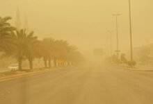 الأماكن-والمواعيد.-رياح-نشطة-وأتربة-مثارة-على-أجزاء-من-الشرقية