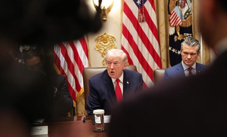  ترمب-يلوّح-بضربة-محدودة-ضد-إيران:-إمّا-تفكيك-البرنامج-النووي-أو-فتح-باب-إسقاط-النظام