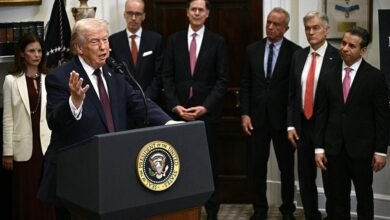 ترامب-يمتدح-أحمد-الشرع:-رئيس-سوريا-“قاسٍ-لكنه-فعّال”-ويتعامل-جيدًا-مع-الأكراد