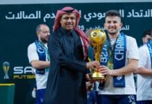 تتويج-العلا-بكأس-الاتحاد-السعودي-لكرة-قدم-الصالات