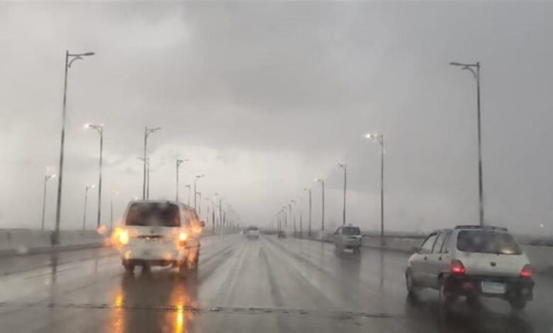 طقس-الاثنين.-أمطار-خفيفة-إلى-متوسطة-ورياح-وأتربة-على-الشرقية