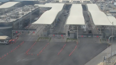 عاجل:-حركة-انسيابية-عبر-جسر-الملك-فهد.-و7-دقائق-زمن-العبور