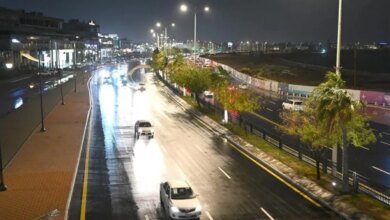 بالصور.-هطول-أمطار-على-عدة-مدن-ومحافظات-في-الشرقية