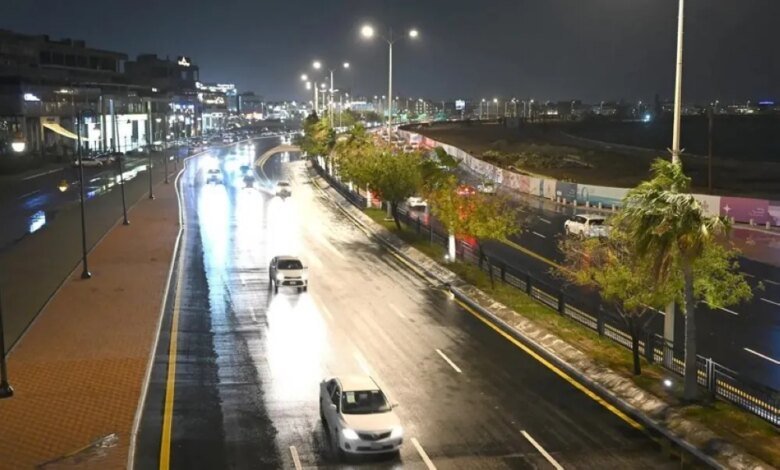 بالصور.-هطول-أمطار-على-عدة-مدن-ومحافظات-في-الشرقية