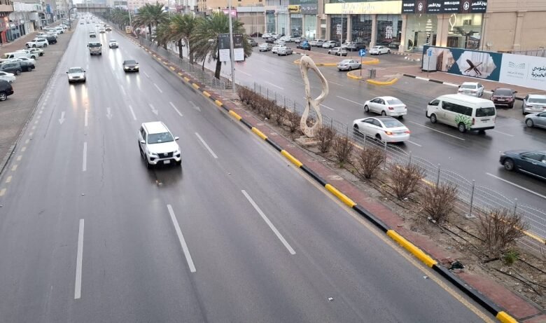 طقس-الشرقية.-أمطار-متباينة-الشدة-على-محافظة-الأحساء