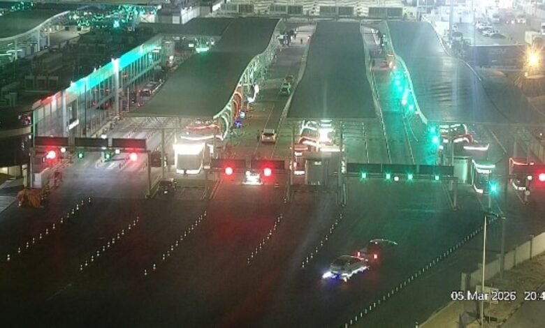 جسر-الملك-فهد-يشهد-حركة-طبيعية-للمسافرين