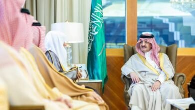 أمير-الشرقية-يستقبل-رئيس-اللجنة-العليا-المنظمة-لمهرجان-الشرقية-الدولي-لجمال-الخيل-العربية-الأصيلة