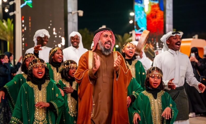 أجواء-احتفالية-مميزة.-فعاليات-القرقيعان-تزين-بوليفارد-وورلد