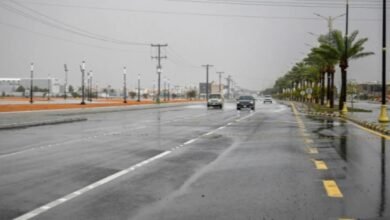 طقس-الصباح-الباكر.-استمرار-الأمطار-الخفيفة-على-أجزاء-من-الشرقية