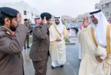 محافظ-الأحساء-يؤدي-صلاة-عيد-الفطر