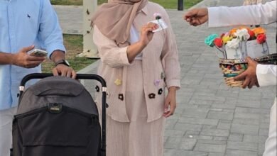 «جينا-نسعدكم».-مبادرة-تنثر-الورود-وتزرع-بهجة-العيد-بالدمام