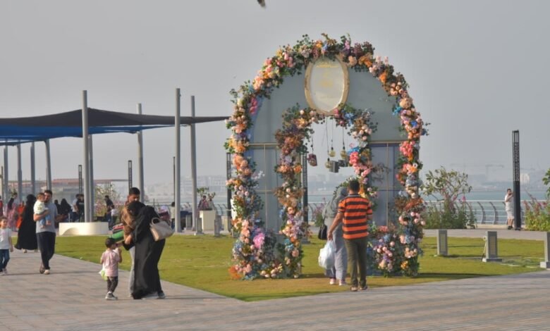 أجواء-العيد-تنعش-كورنيش-الخبر.-26-صورة-ترصد-بهجة-الزوار-في-ثالث-أيام-الفطر