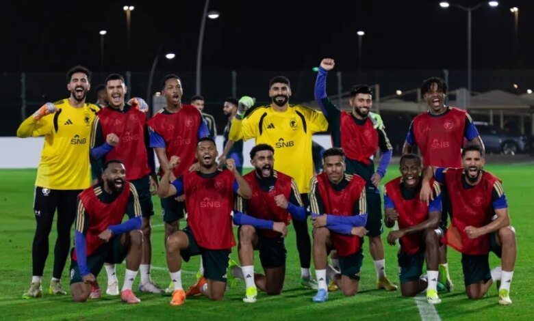 الأخضر-يواصل-برنامجه-التدريبي-في-معسكر-جدة