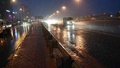 عاجل-–-طقس-المساء.-“إنذار-أحمر”-من-أمطار-غزيرة-على-أجزاء-من-الشرقية