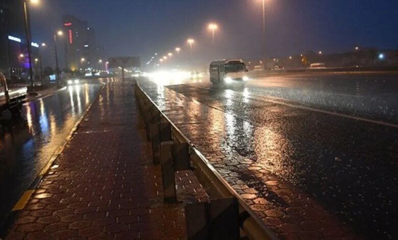 عاجل-–-طقس-المساء.-“إنذار-أحمر”-من-أمطار-غزيرة-على-أجزاء-من-الشرقية