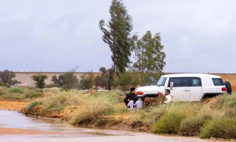 بعد-الأمطار.-اعتدال-الأجواء-يعزز-الإقبال-على-المتنزهات-في-القصيم