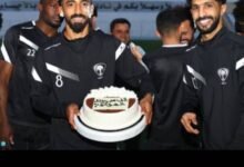 لاعب-هجر.-اليوسف-يحتفل-بمولودة-الجديد