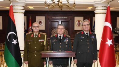 رئيس-الأركان-التركي-يستقبل-قائد-القوات-البرية-الليبية